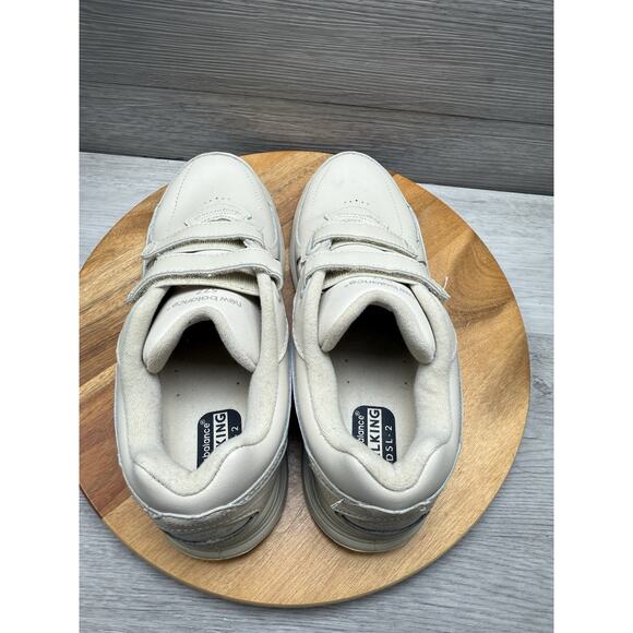 New Balance Walking Shoes Beige 577 V1 Hook&Loop Leather WW577VB Women 8.5 B - Picture 12 of 16